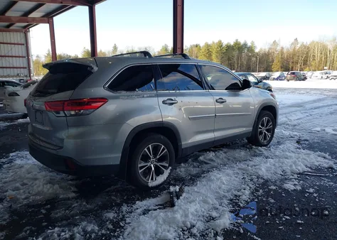 2019 Toyota Highlander Le from USA, damaged, VIN 5TDBZRFH3KS726290